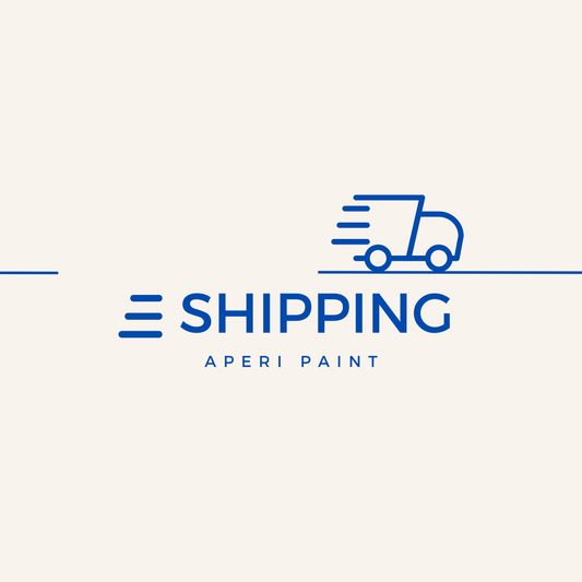 Shipping Aperi Paint (optional)