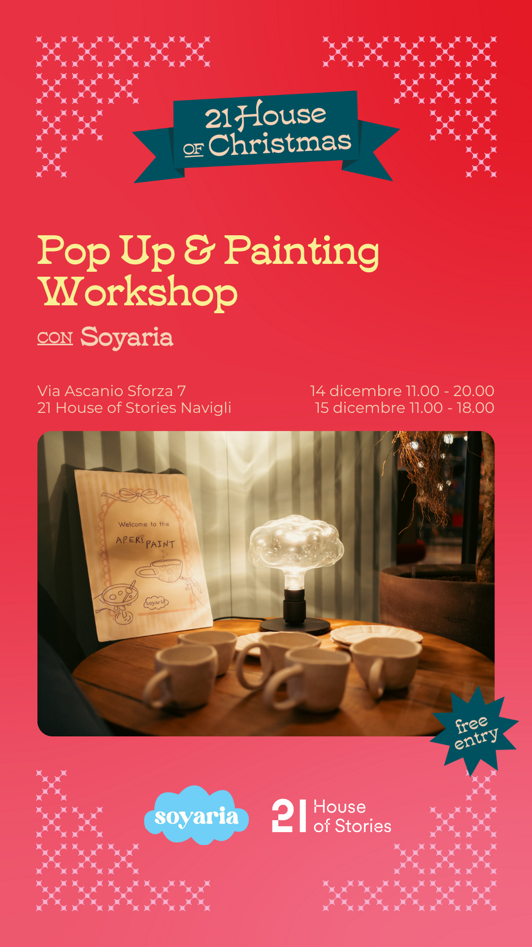 Pop Up & Painting Workshop